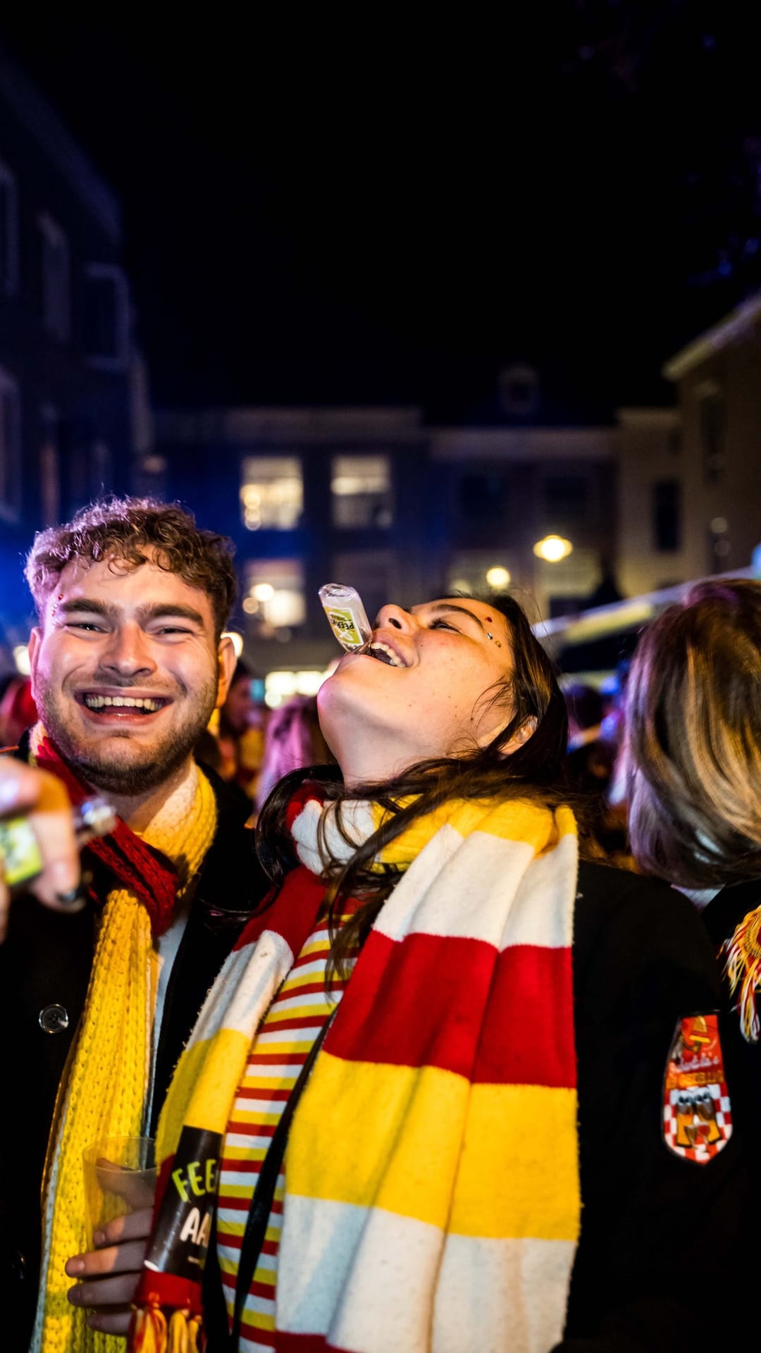 Peerke in één keer achterover