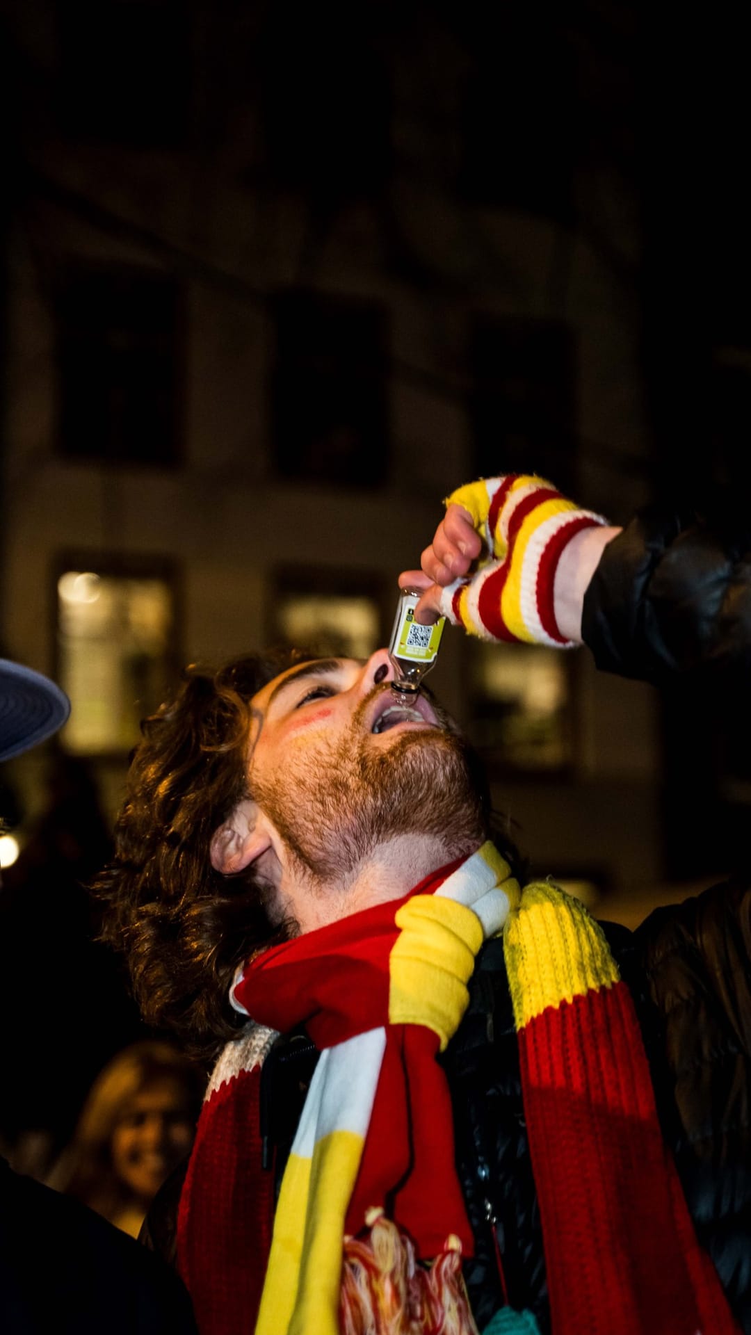 Peerke achterover in de nacht